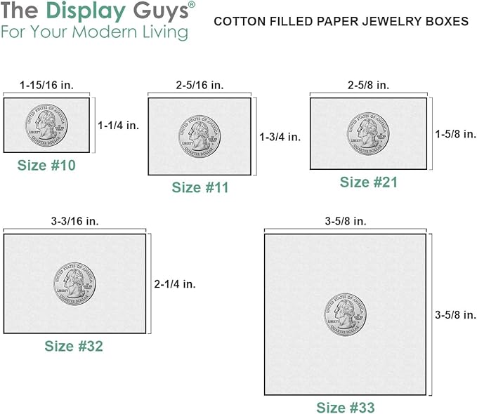 TheDisplayGuys - 25-Pack #53 Kraft Paper Cardboard Gift Boxes/Jewelry Cases w. Cotton Padding & Lid - Neon Orange - (5.4" x 3.9" x 1.0")