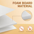 Event Party Supplies: 4 Ft Light Up Marquee Numbers with Foam Board Frame