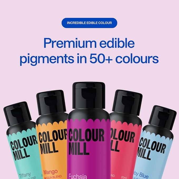Colour Mill Aqua Blend Water-Based Food Coloring, 20 Milliliters Candy
