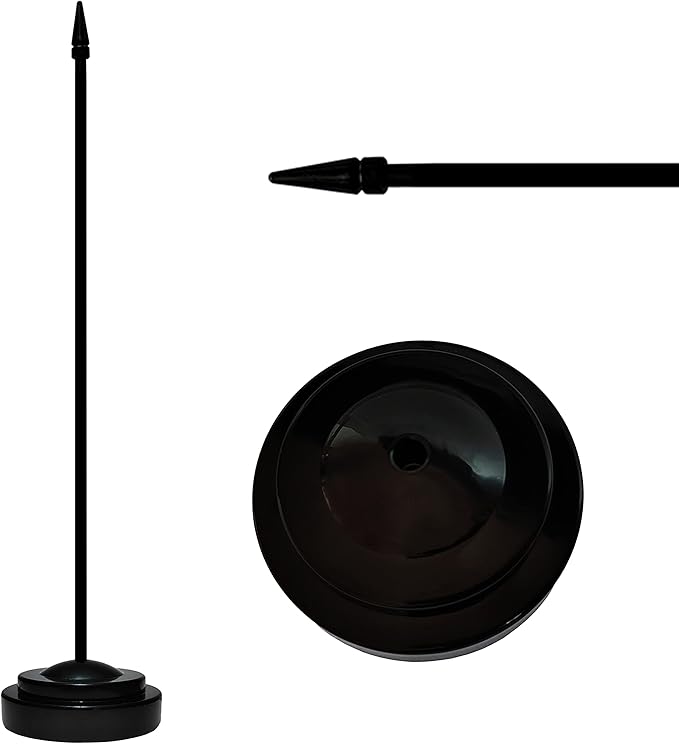 12 Pack Australia Desk Flags Set, Australian Small Mini Table Office Flags with 12" Solid Black Pole, 8.2 x 5.5 Inches, Home and Office Decoration, Festival Celebrations