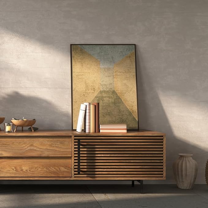 KTKDE A1 Black Modern Picture or Poster Frame 3 Pack,23.4x33 Poster Frame Black Woodgrain, Vertical & Horizontal Wall Hanging Large Picture Frame for Photos, Posters & Art Prints