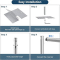 Background Support Equipment: Pipe and Drape Kit, 8.6ft Aluminum Uprights