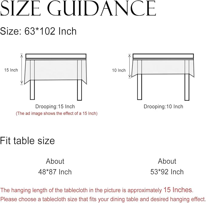 Rectangular Linen Blend Tablecloth, 63 x 102 Inch, Floral Print