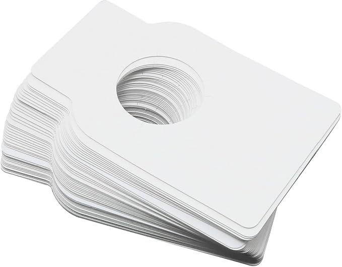 60PCS 5.7cmx8.9cm/2''x3.5'' White Kraft Wine Bottle Tags Wine Bottle Tags Paper Wine Cellar Labels Disposable Hanging Paper Wine Tags for Bottle's Name, Year, Tasting Notes