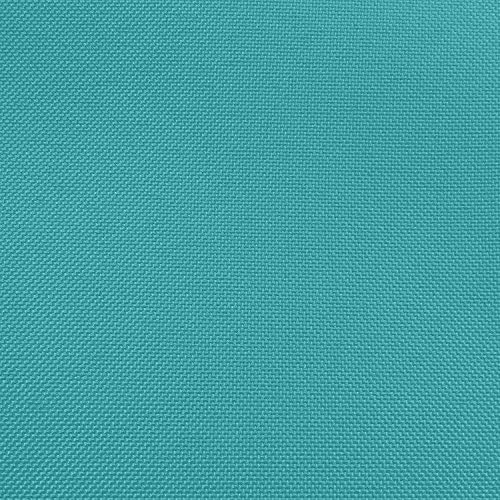 Ultimate Textile Pleat Polyester Fabric Table Skirt - Machine Washable Flame Resistant with Clips for Events, Weddings & Trade Shows, Cut & Sewn in Paterson, NJ - Turquoise, 7' Box Pleat