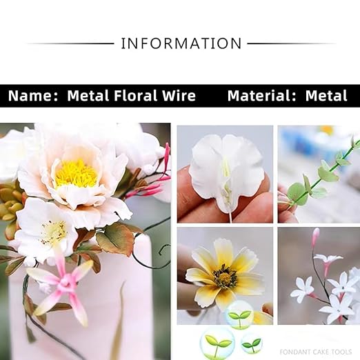 76Yards 22Gauge Black Metal Floral Wire Flexible Paddle Florist Garden Wire for Flower Arrangement,Crafts,Christmas Wreaths Tree,Garland.