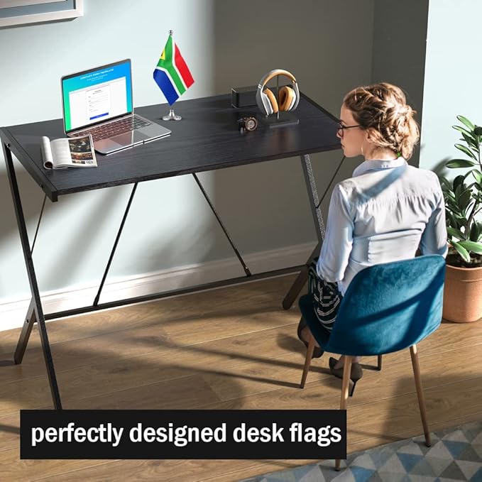 South Africa Flag South African Flags, Small Mini South African Desk Flag, Used for Table Office Classroom Home Patriotic Events Decorations