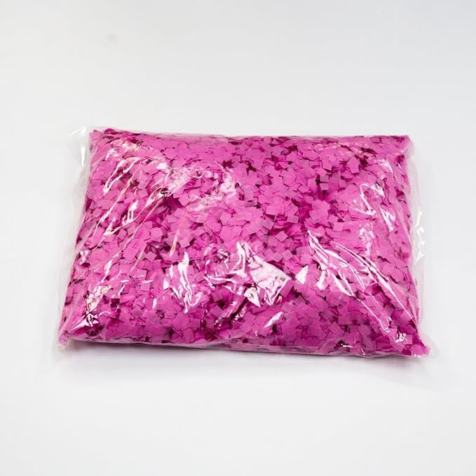 Confetti - Pink Biodegradable Tissue Paper, 1 Lb Bag