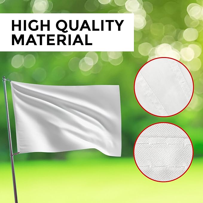 Custom Flag (1x1.5FT to 5x8FT) by DreamController for Business | Custom Outdoor Flags with Grommets for Advertising, Events | HD Printed Personalized Sign Flag | Express Dispatch & Shipping | Made in USA