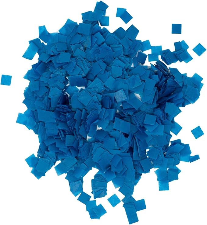 Confetti - Dark Blue Biodegradable Tissue Paper, 1 Lb Bag
