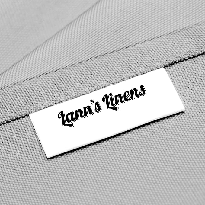 Lann's Linens - 10 Premium 90" x 156" Tablecloths for Wedding/Banquet/Restaurant - Rectangular Polyester Fabric Table Cloths - Silver