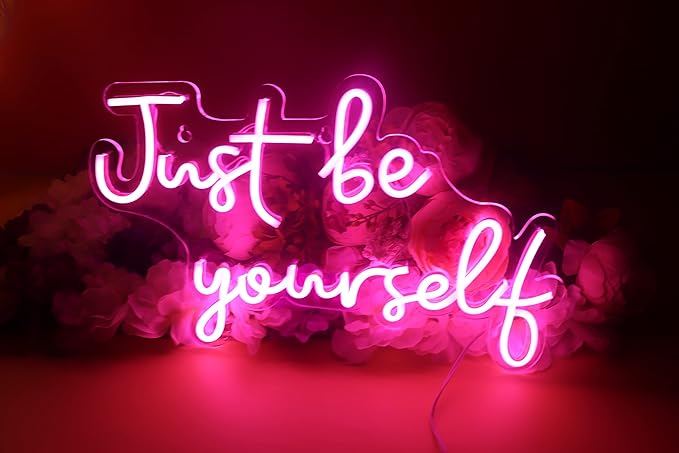 Lighted Neon Sign, 10x19 Inch LED Wall Light with USB Power for Party Decor