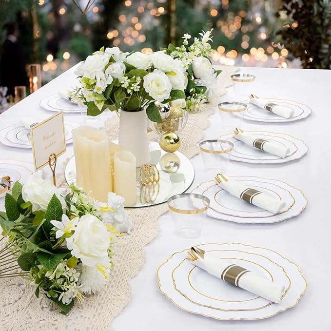 9 Pcs Round Mirror Centerpieces for Tables Decorations, 10" 2mm Thick Acrylic Mirror Centerpieces Tray Candle Plate Centerpiece for Wedding Table Centerpieces Decorations Wall Decor