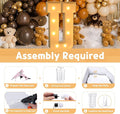 Party Supplies Light Up Marquee Letter U, 3 Ft Foam Board Sign