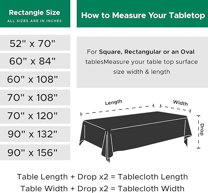 Biscaynebay Textured Fabric Christmas Rectangle Table Cloth 90x156 Inch, Red Water Resistant Tablecloths for Dining, Kitchen, Wedding and Parties, Machine Washable