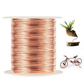 99.9% Soft Copper Wire, 24 Gauge/ 0.5 mm Diameter, 853 Feet / 260m, 1 Pound Spool Pure Copper Wire, Jewelry Making Wire Craft Wire