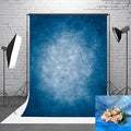 3x5ft Dark Blue Gradient Portrait Photo Backdrops Bright Center Abstract Photography Backdrop for Studio Photo Booth Prop Banner Decor Background