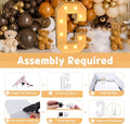 Party Supplies Light Up Marquee Letter C, 3 Ft Foam Board