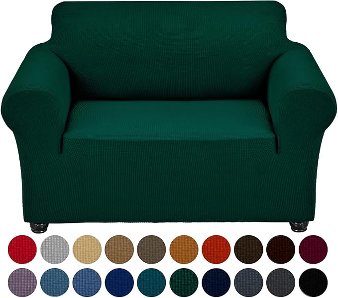 Sofa Slipcover for Armchairs, Stretch Fit, Waterproof, Hunter