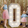 4FT Marquee Light Up Letters O,Party Decoration Large Marquee Light Up Letters with Weighted Water Bag,Pre-cut Foam Board Set Can Be Used for Birthdays,Weddings,Baby Anniversaries
