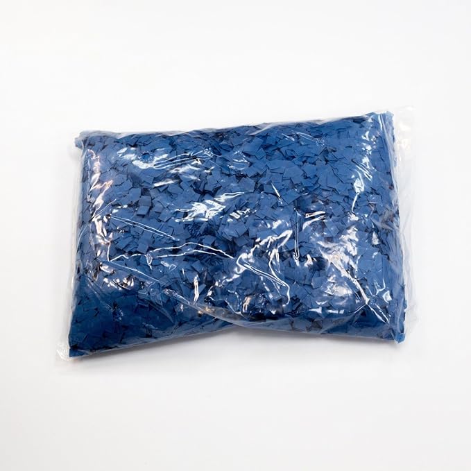 Confetti - Dark Blue Biodegradable Tissue Paper, 1 Lb Bag