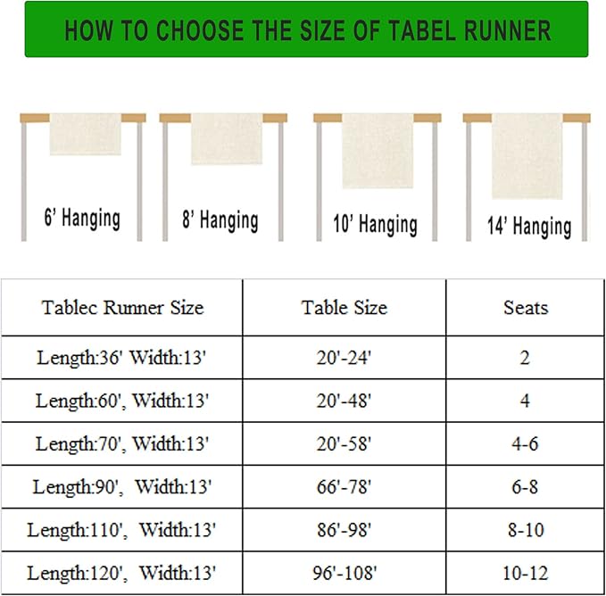 Blue White Table Runner Retro Monochrome Sketch Birds Flower Vintage Floral Kitchen Dining Table Decoration for Home Party Holiday 13"x120"