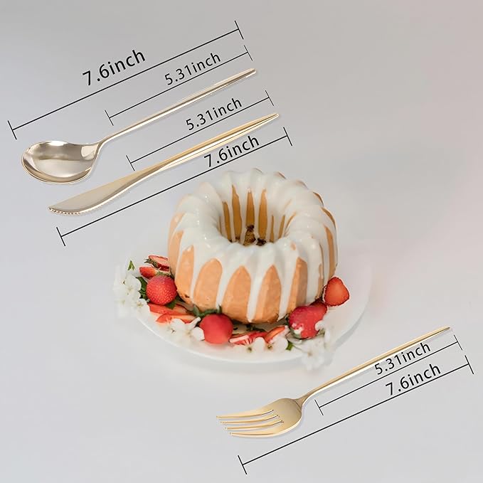 Forks, 90 Count Gold Plastic Disposable Party Set, Polished Finish
