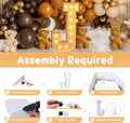 Party Decorations: Light Up Marquee Letter J, 4-Foot Foam Board Sign