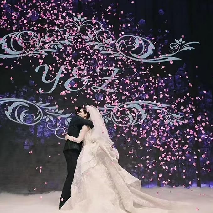 CODE FLORIST 2200 PCS Silk Rose Petals Wedding Flower Decoration