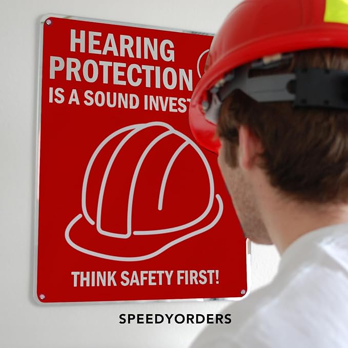 Custom Metal Signs, Personalized Aluminum, Waterproof Business Signs, White Aluminum (Red & White, 24x18 In)