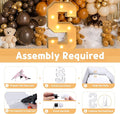 Party Supplies Light Up Marquee Letters, 3 Ft Foam Board Set