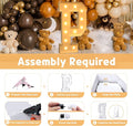 Party Supplies Light Up Letter P 4 Ft Foam Marquee Sign