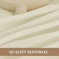Tablecloths 6-Pack in Ivory, Round Polyester, 90 x 90 Inch