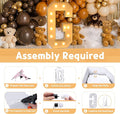 Party Supplies Light Up Letter G Marquee Sign, 4-Foot Foam Board Decor with Bulb String