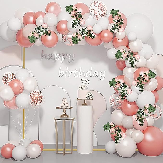 Arbor Backdrop Stand, 6.6 x 5 ft Gold Metal Balloon Arch Frame