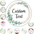 100 Pack Custom Stickers Personalized Labels for Business Logo Customized Vinyl Wedding Favors Birthday Baby Bridal Shower Make Your Own Decals