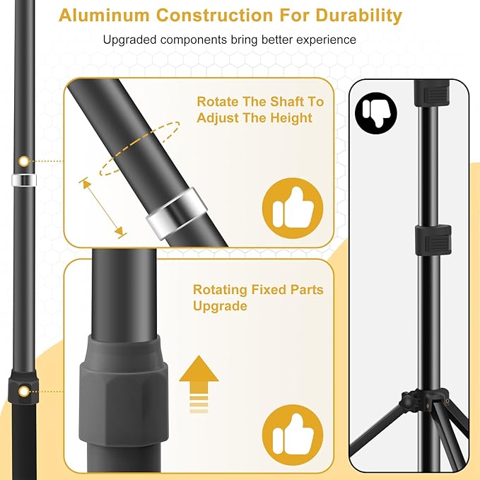 Background Support Stand Kit, 10x10 Adjustable Pipe and Drape with Water Bags