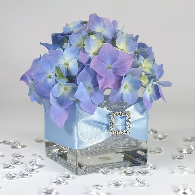 PATIKIL 10000 Pcs Wedding Table Scatter Confetti Crystals 4.5 mm Acrylic Diamonds Vase Fillers Gems for Table Centerpiece Decorations Party Vase Beads, Sapphire Blue