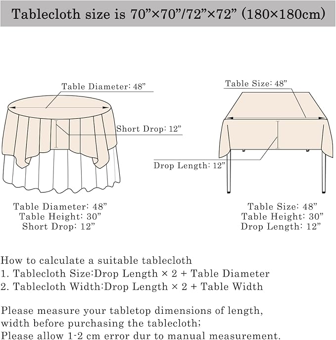 ShinyBeauty Sequin Tablecloth Silver 72''x72'' Square Glitter Table Cover Silver Table Cloths for Parties Wedding TableCover Event Decor Sparkley Tablecloth Kitchen Linen