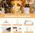 Party Supplies Light Up Marquee Letter E, 4 Ft Foam Board Sign