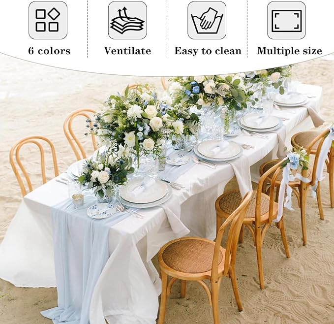 Fitable Pink Tablecloths for Rectangle Tables, 6 Pack - 70 x 120 Inches - Reusable and Washable Table Clothes for 6-8 Ft Tables, Polyester Fabric Table Covers for Wedding, Party, Banquet