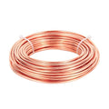 12 Gauge/2.0 mm 16.5 Feet 5 oz 99.9% Dead Soft Copper Wire for Electroculture Gardening, Jewelry Making, Beading, Science Projects, DIY Artwork, Pure Bare Copper Wire