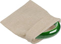 Burlap Gift Bags with Drawstring, 100 Count, 3 x 4 Inch, Linen