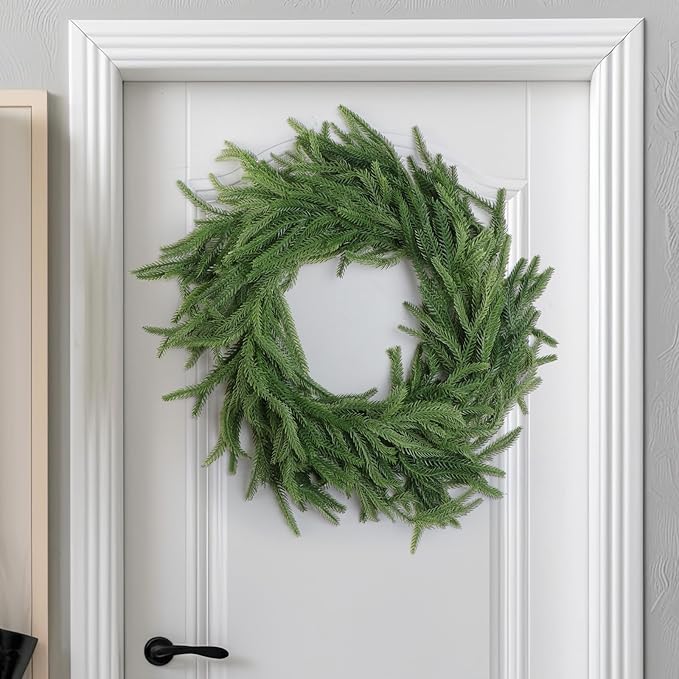 Garlands, Faux Norfolk Pine, 4 Pack, 9 Ft Each, Green