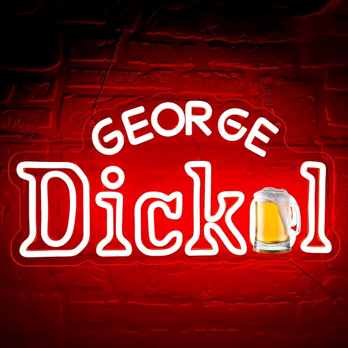 Beer Neon Sign for Wall Decor Bar Signs for Home Bar Lights for Men Bedroom Decor Whiskey LED Neon Sign for Man Cave Pub Store Party Club Game Room Decoration Gifts for Men Size16.1 * 8.3in(JTD243)