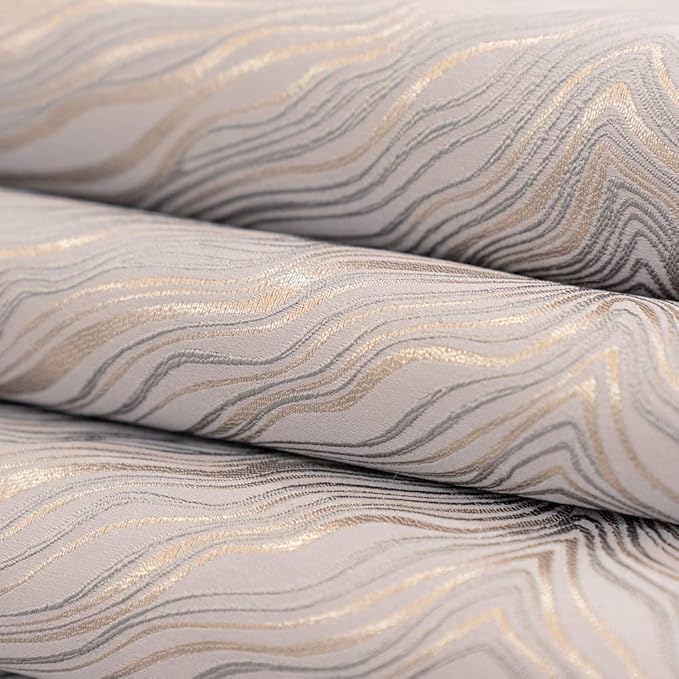 Avigers 12 x 59 Inch Decorative Luxury Abstract Striped Silver Gray Table Runners with Tassels for Home Living Room Bedroom Art Decor Wedding