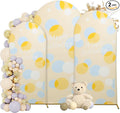 Wedding Arch Cover 7.2FT 6.6FT 6FT Spandex Arch Backdrop Cover Stretchy Backdrop for Wedding Birthday Party Decoration Baby Shower