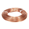 99.9% Soft Copper Wire, 12 Gauge/ 2 mm Diameter, 49.3 Feet / 15m, 1 Pound Spool Pure Copper Wire, Jewelry Making Wire Craft Wire