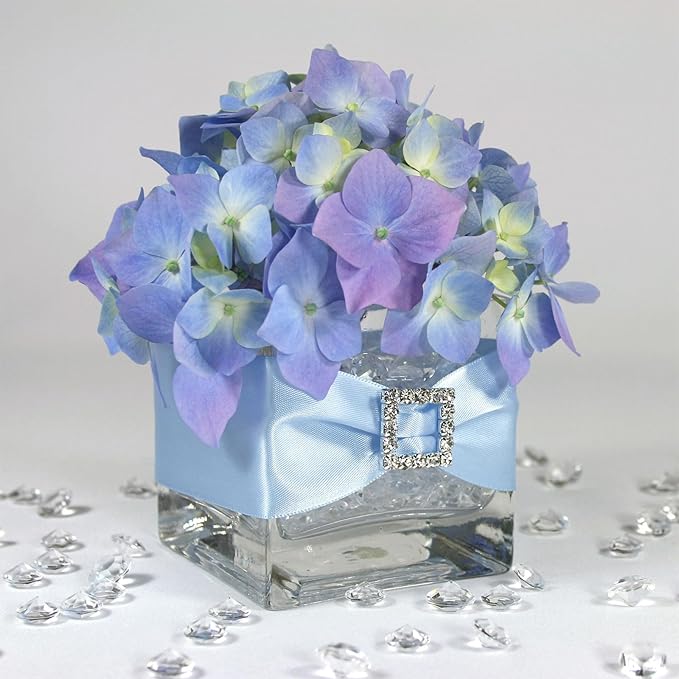 PATIKIL 14000Pcs Wedding Table Scatter Confetti Crystals 3mm Acrylic Diamonds Vase Fillers Gems for Table Centerpiece Decorations Bridal Shower Party, Teal AB
