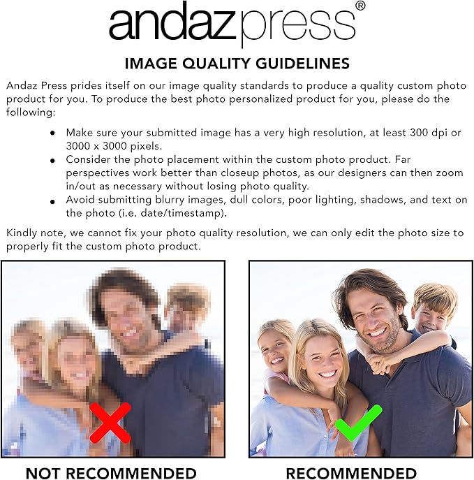 Andaz Press Bulk Photo Personalized Gift and Party Favors Collection, Fancy Frame Label Stickers, Custom Photo, 36-pack